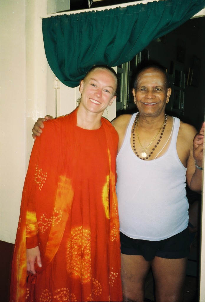 Wing Woman Adventures with Shri Pattabhi Jois, Mysore, India