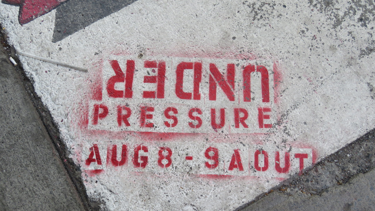 International Graffiti Festival, Under Pressure