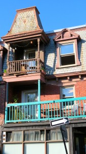Quirky balconies, Le Plateau, Montreal