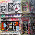 Street art on Rue Marie-Anne
