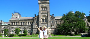 Rey and Sally Watson at the University of Toronto