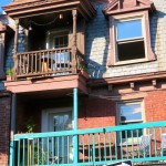 Quirky balconies, Le Plateau, Montreal